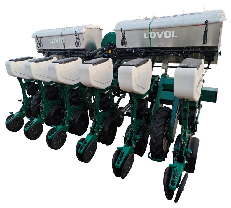 6行气吸式非免耕播种机