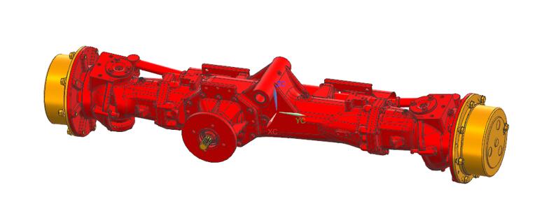 CD/CE平台收获机械后驱动桥